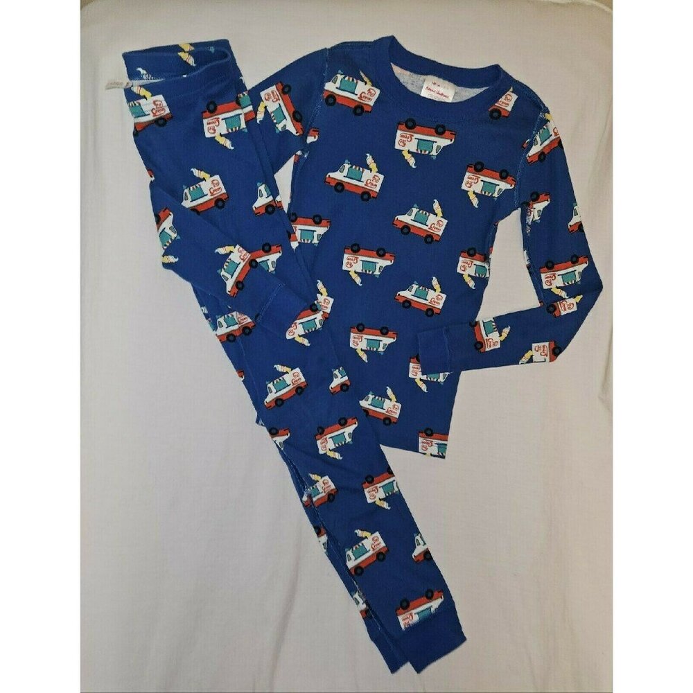 Hanna Andersson Ice Cream Truck 2pc Pajamas 140/10